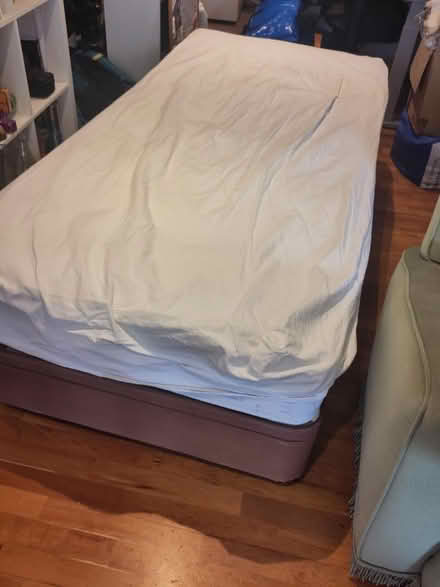 Photo of free Single ottoman bed with mattress (South Quay E14) #1