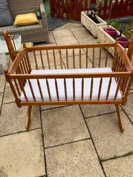 Photo of free Rocking crib (March) #1