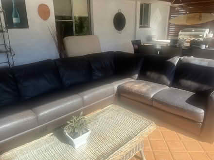 Photo of free Leather suite (Duncraig) #1