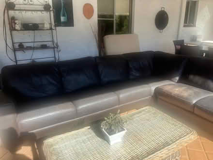 Photo of free Leather suite (Duncraig) #2