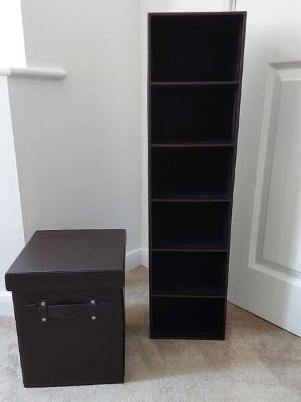 Photo of free Shelf unit & storage box (Sapcote LE9) #1