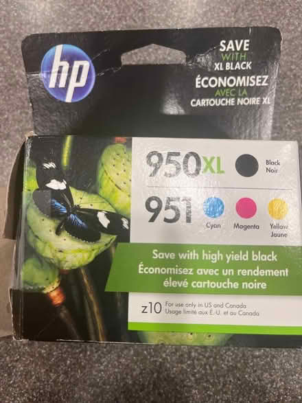 Photo of free HP toner 950XL/951 (Ashton on ednor rd near NH) #1
