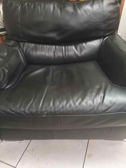 Photo of free Loveseat and oversized chair (Grant and Tanque Verde) #1