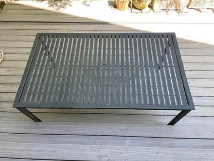 Photo of free Patio table (& maybe chairs) (Wallingford (Good Shepherd)) #1
