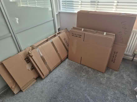 Photo of free Empty cardboard moving boxes (Waltham Cross EN8) #1