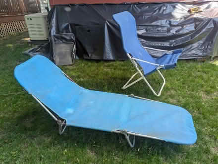 Photo of free 2 patio chairs (Ann Arbor, Central Campus) #2