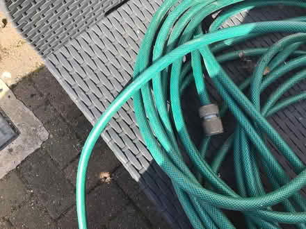 Photo of free Hosepipe, green (New Balderton) #2