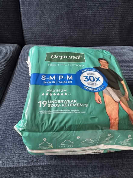 Photo of free Depends (Waltham) #1