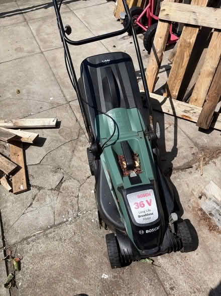 Photo of free Battery operated lawn mower (Walshaw BL8) #1