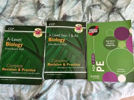 Photo of free A-level guide biology and PE (Nether Green S11) #1