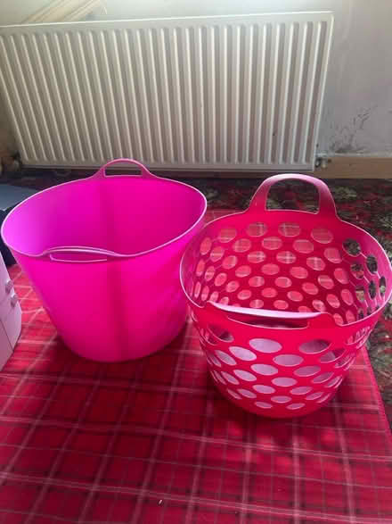 Photo of free Two laundry baskets (Dalkey) #2