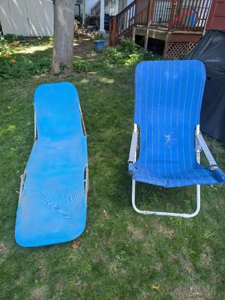 Photo of free 2 patio chairs (Ann Arbor, Central Campus) #3