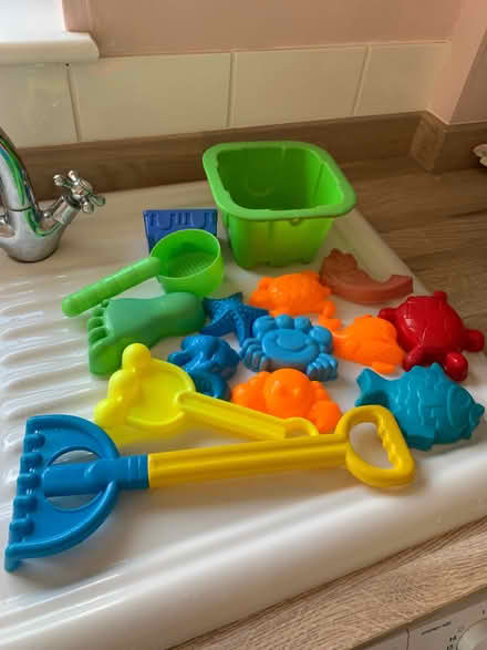Photo of free Beach/sandpit toys (Osgodby YO11) #1