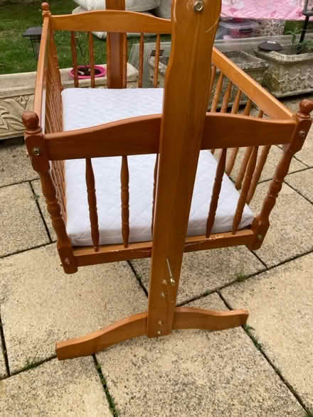 Photo of free Rocking crib (March) #2
