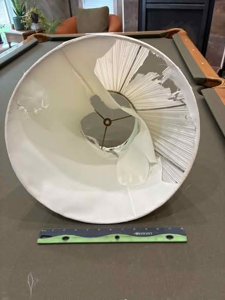Photo of free Old lampshade for DIY project (Off Colesville inside beltway) #2