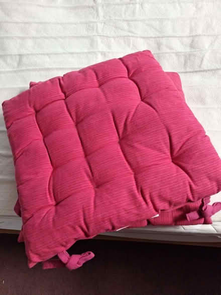 Photo of free 2 pink cushions (Dursley GL11) #1