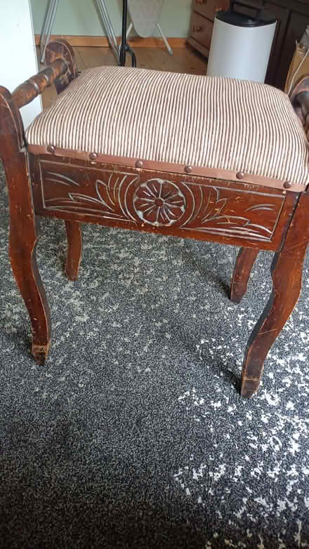 Photo of free Vintage Piano Stool (Saltaire BD18) #1