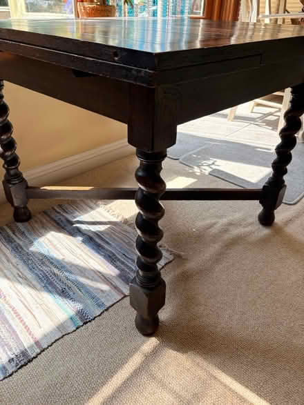 Photo of free Extendable dining table (Stretton, Rutland LE15 7) #2