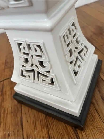 Photo of free Ceramic lamp (Winter Hill) #2