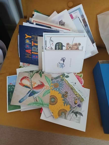 Photo of free (Used) birthday/Christmas cards (Henley in Arden B95) #1