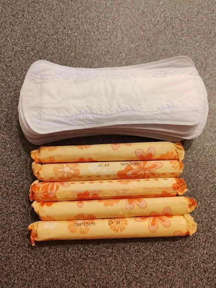 Photo of free Feminine hygiene products (Barbourne, WR1) #1