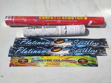Photo of free Party confetti & sparklers (Little Kingshill HP16) #1