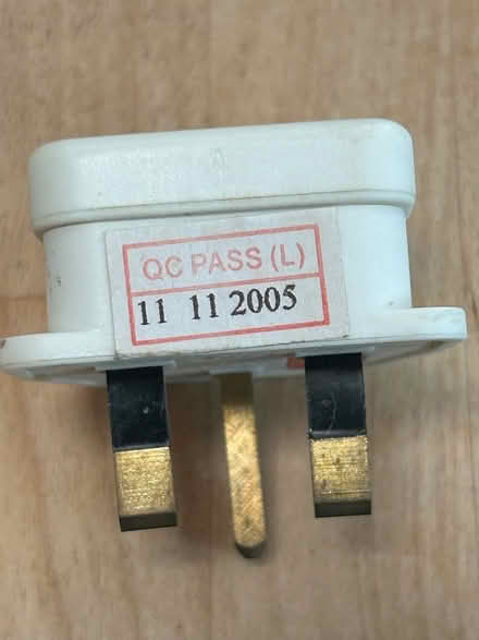 Photo of free Two pin to three pin plug adapter/shaver plug (Shenley Fields B29) #3