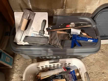 Photo of free sheet rock and plastering tools (Elm street opposite Aquavia rd) #3