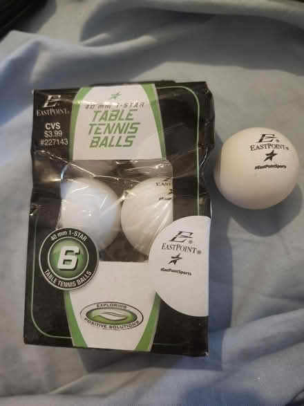 Photo of free 7 New Eastpoint Table Tennis Balls (Ambler) #1