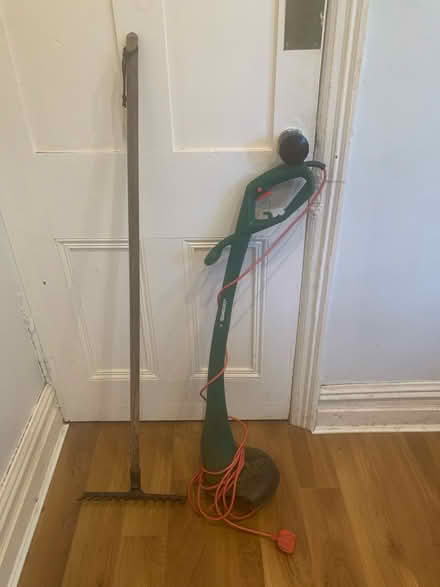 Photo of free Qualcast strimmer & rake (Broadgate PR1) #1