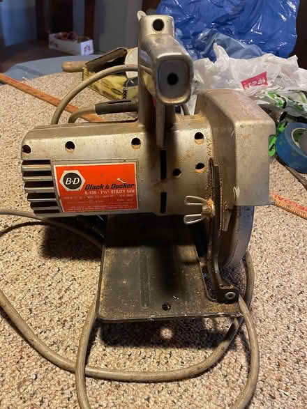 Photo of free Old circular saw (Savage MD 20763) #3