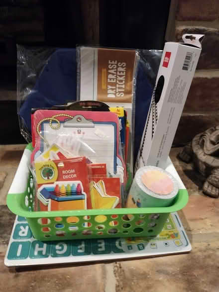 Photo of free Basket of New Teacher Supplies (Near Goodwood Museum & Gardens) #1