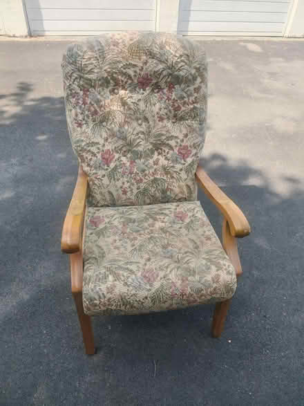 Photo of free Chair with hand rest (Hucclecote Road Gloucester) #2