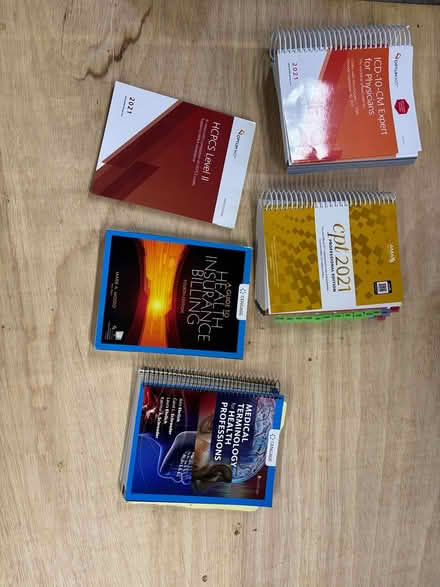 Photo of free Medical coding books (Cox Mill Rd., Gordonsville) #2