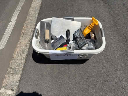 Photo of free sheet rock and plastering tools (Elm street opposite Aquavia rd) #2