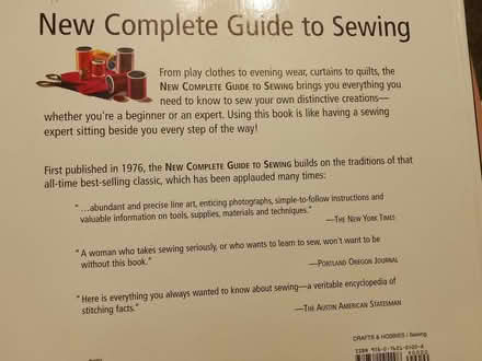 Photo of free Sewing book (Near Old Street Station) #2