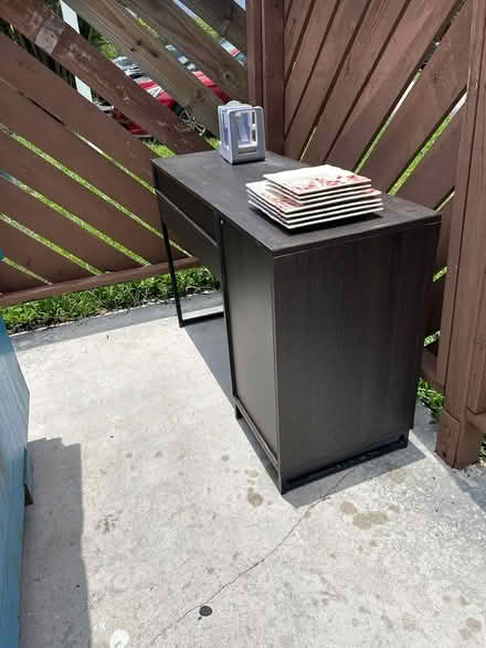 Photo of free Desk and plates (Davie, FL) #1