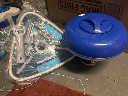Photo of free new pool vaccume head & floater (Lisgar) #1