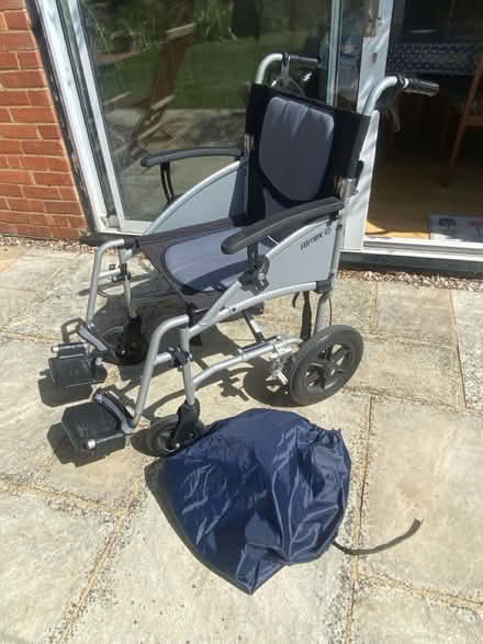 Photo of free Collapsible wheelchair (Hove, BN3) #1