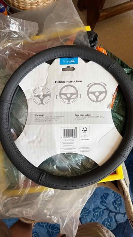Photo of free Steering Wheel cover 37-39cm (Palmers Green N14) #2
