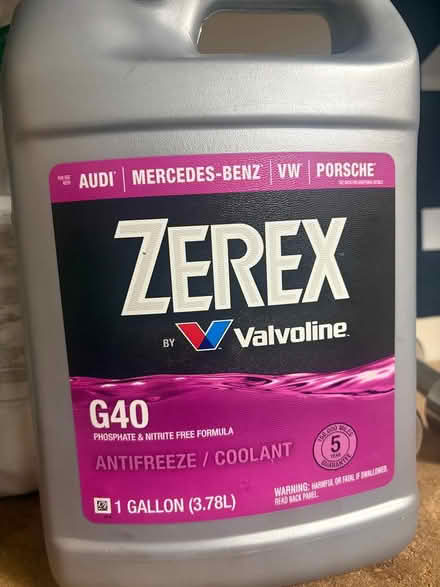 Photo of free Zerex G40 for BMW, Porsche, Audi (Tigard) #1