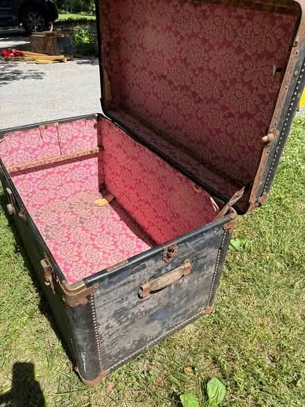 Photo of free Steamer Trunk (Edgemont PA) #4
