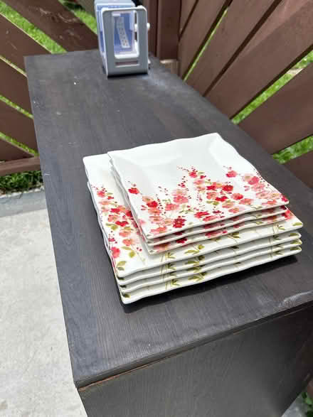 Photo of free Desk and plates (Davie, FL) #2