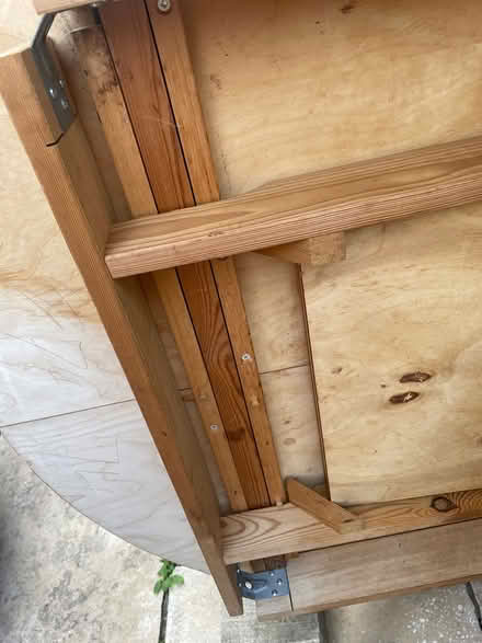 Photo of free Round Mid century table (Amberley) #4