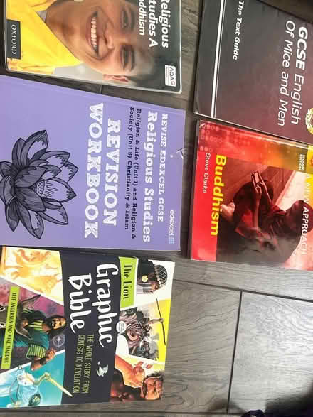 Photo of free GCSE English and RS books (CR8) #1