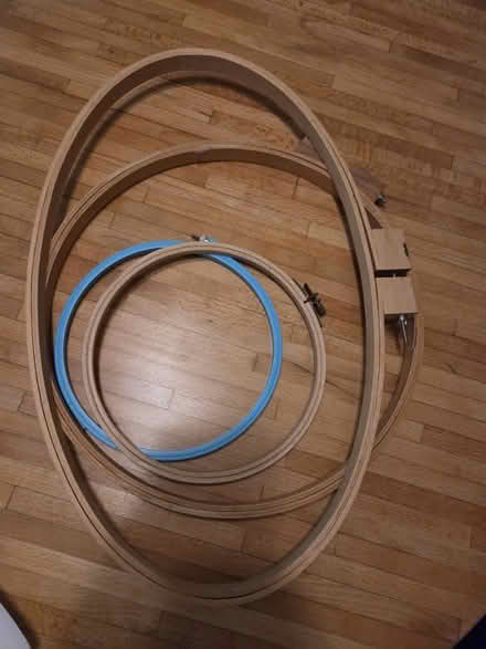 Photo of free Embroidery hoops (palm harbor CR 1 Tpa Road) #1