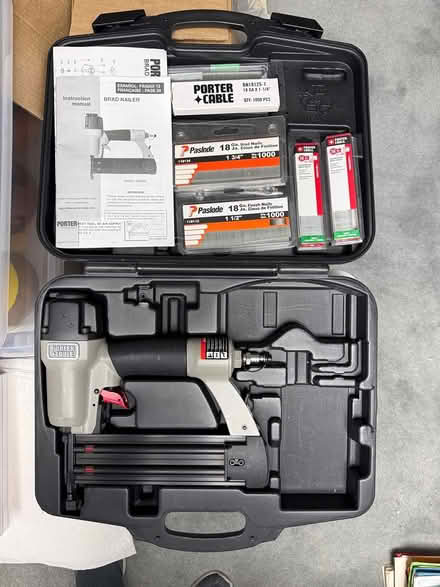 Photo of free Brad Nailer and Nails (Near Fallowfield & Greenbank) #1