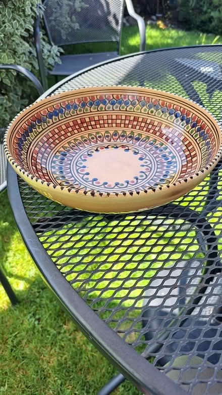 Photo of free Mediterranean ceramic bowl (Littlehaven) #1