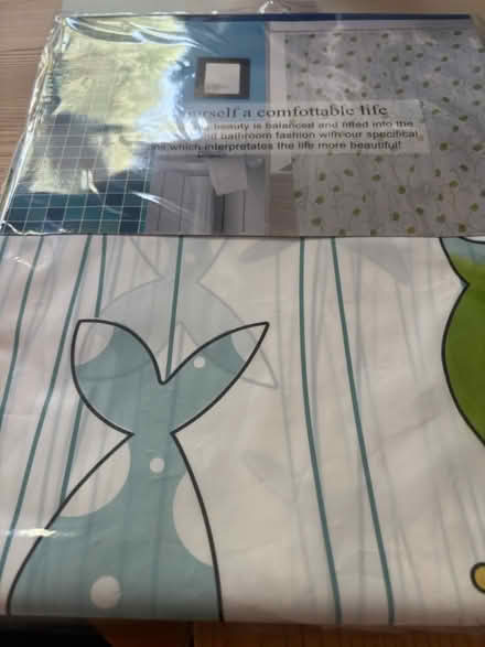 Photo of free New, unopened shower curtain (CT154BG) #2