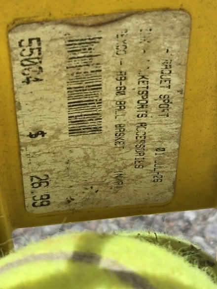 Photo of free Tennis balls & Pickup basket (Groton/Ayer line of rt 111) #2